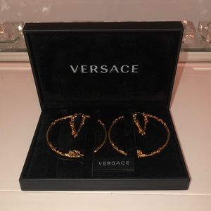 Versace Hoop Earrings